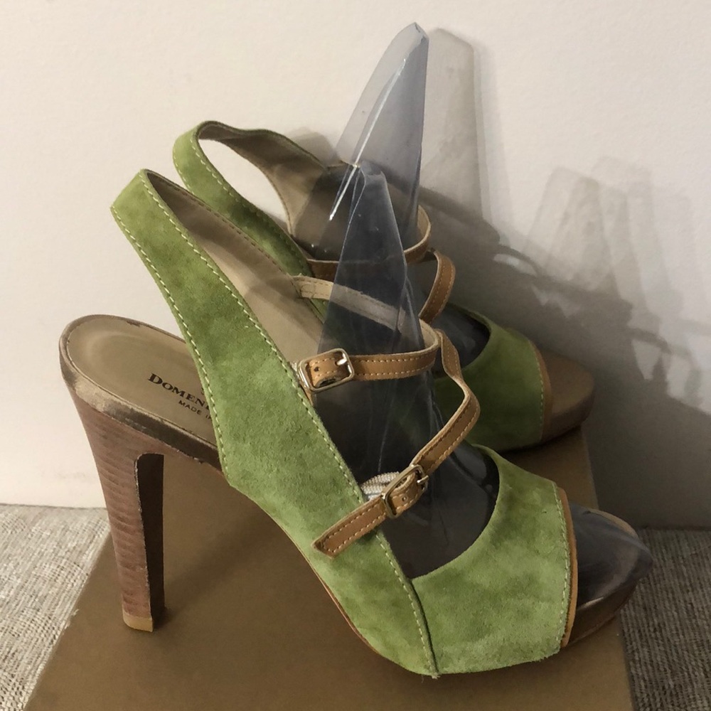 Domenico Vacca heels platform shoes size 38